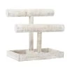 Budget 🛒 12" Whitewashed Mango Wood Natural Jewelry Stand by Ivory and Iris 🤩