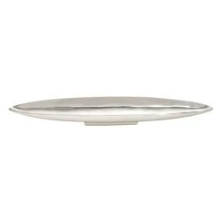 Cheap Ivory and Iris Store 12 Best Sale π 36" Silver Aluminum Modern Boat Tray by Ivory and Iris π€©