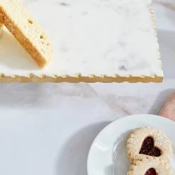 Best reviews of 🤩 24" Gold Marble & Aluminum 3-Tier Tray Stand by Ivory and Iris 🎁 -Cheap Ivory and Iris Store D365567S 7