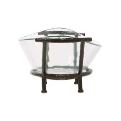 Best reviews of ⌛ Copper Glass & Metal Modern Serving Bowl by Ivory and Iris ⭐ -Cheap Ivory and Iris Store D365587S 3