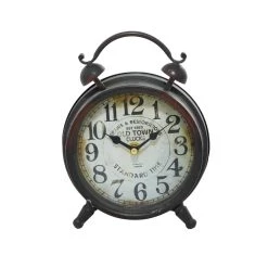 New β¨ 9" Brown Metal Vintage Clock by Ivory and Iris π 10 New β¨ 9" Brown Metal Vintage Clock by Ivory and Iris π -Cheap Ivory and Iris Store D365588S 3