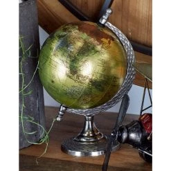Brand new ⭐ 10" Brown Aluminum Traditional Globe by Ivory and Iris ✨ 15 Brand new ⭐ 10" Brown Aluminum Traditional Globe by Ivory and Iris ✨ -Cheap Ivory and Iris Store D365589S 7
