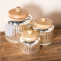 Coupon π Silver Glass Farmhouse Decorative Jar Set by Ivory and Iris π₯° 11 Coupon π Silver Glass Farmhouse Decorative Jar Set by Ivory and Iris π₯° -Cheap Ivory and Iris Store D365591S 6
