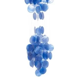 Brand new π Blue Capiz Coastal Windchime by Ivory and Iris π 8 Brand new π Blue Capiz Coastal Windchime by Ivory and Iris π -Cheap Ivory and Iris Store D365630S 3