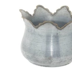 Outlet 🔥 Gray Metal Farmhouse Planter Set by Ivory and Iris 🛒 -Cheap Ivory and Iris Store D365632S 6