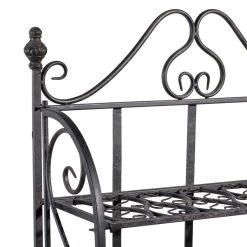 Best deal βοΈ 64" Black 4-Tier Iron Traditional Baker's Rack by Ivory and Iris π 12 Best deal βοΈ 64" Black 4-Tier Iron Traditional Baker's Rack by Ivory and Iris π -Cheap Ivory and Iris Store D365646S 6