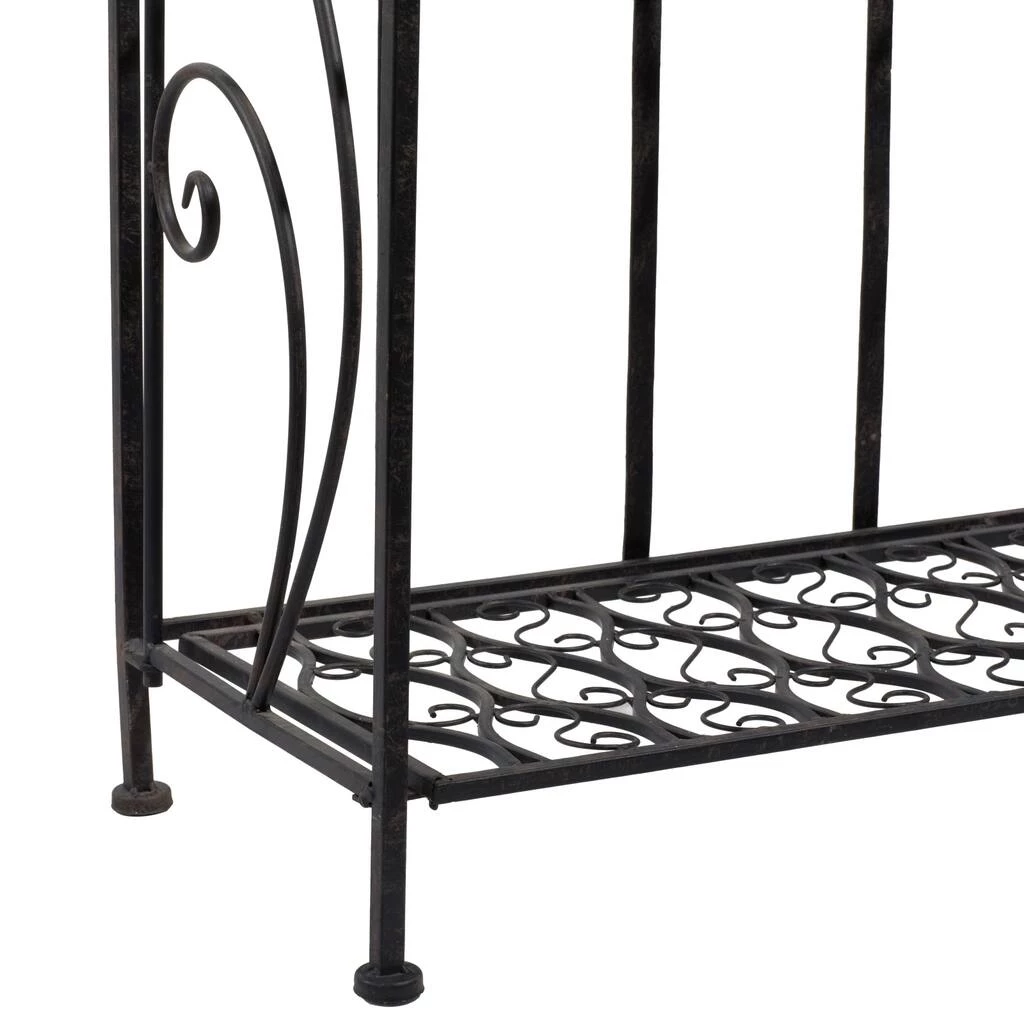 Best deal βοΈ 64" Black 4-Tier Iron Traditional Baker's Rack by Ivory and Iris π 6 Best deal βοΈ 64" Black 4-Tier Iron Traditional Baker's Rack by Ivory and Iris π - Image 6