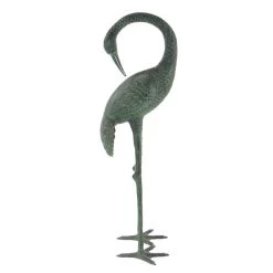 Best Sale ✔️ Green Aluminum Coastal Garden Bird Sculpture Set by Ivory and Iris 🥰 -Cheap Ivory and Iris Store D365654S 3