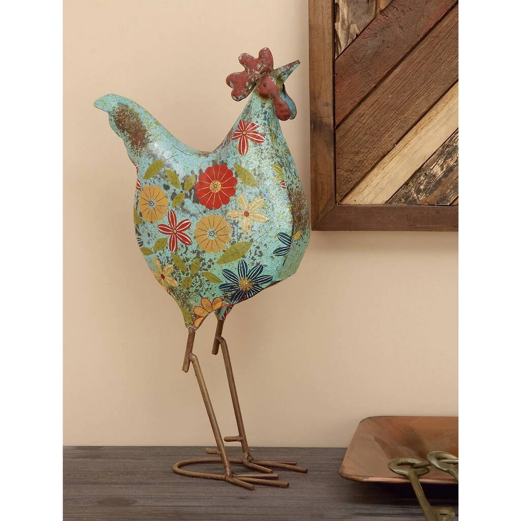 Best Pirce π€© 17" Iron Eclectic Rooster Garden Sculpture by Ivory and Iris π 7 Best Pirce π€© 17" Iron Eclectic Rooster Garden Sculpture by Ivory and Iris π - Image 7
