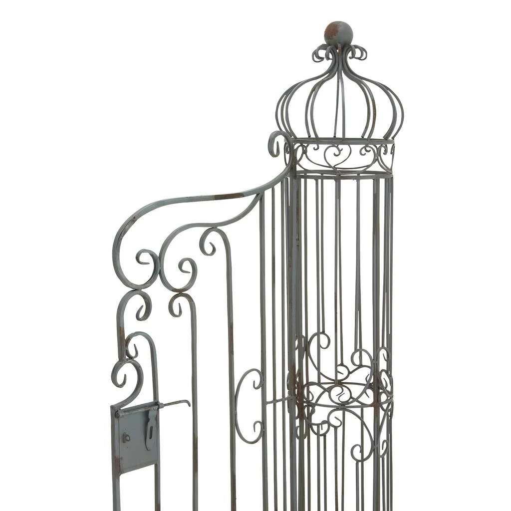 Outlet π 5.5ft. Brown Traditional Iron Gated Garden Arbor by Ivory and Iris β€οΈ 3 Outlet π 5.5ft. Brown Traditional Iron Gated Garden Arbor by Ivory and Iris β€οΈ - Image 3