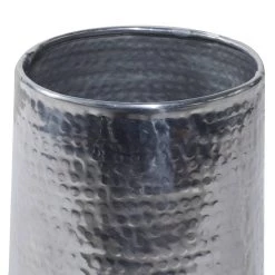 New 🎉 Silver Aluminum Glam Planter Set by Ivory and Iris ⭐ -Cheap Ivory and Iris Store D365668S 5