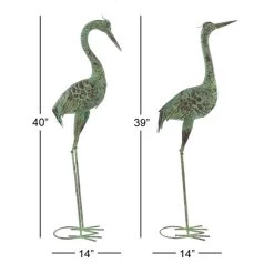 Best Pirce π₯ 39" Green Metal Cranes Garden Sculpture Set by Ivory and Iris π 10 Best Pirce π₯ 39" Green Metal Cranes Garden Sculpture Set by Ivory and Iris π -Cheap Ivory and Iris Store D365718S 5