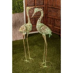 Best Pirce π₯ 39" Green Metal Cranes Garden Sculpture Set by Ivory and Iris π 11 Best Pirce π₯ 39" Green Metal Cranes Garden Sculpture Set by Ivory and Iris π -Cheap Ivory and Iris Store D365718S 6