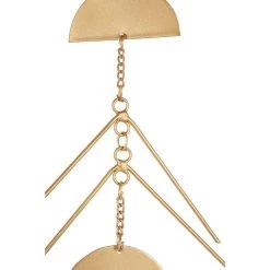 Discount 🥰 48" Gold Metal Eclectic Wind Chime, 2ct. by Ivory and Iris 🧨 12 Discount 🥰 48" Gold Metal Eclectic Wind Chime, 2ct. by Ivory and Iris 🧨 -Cheap Ivory and Iris Store D365731S 3