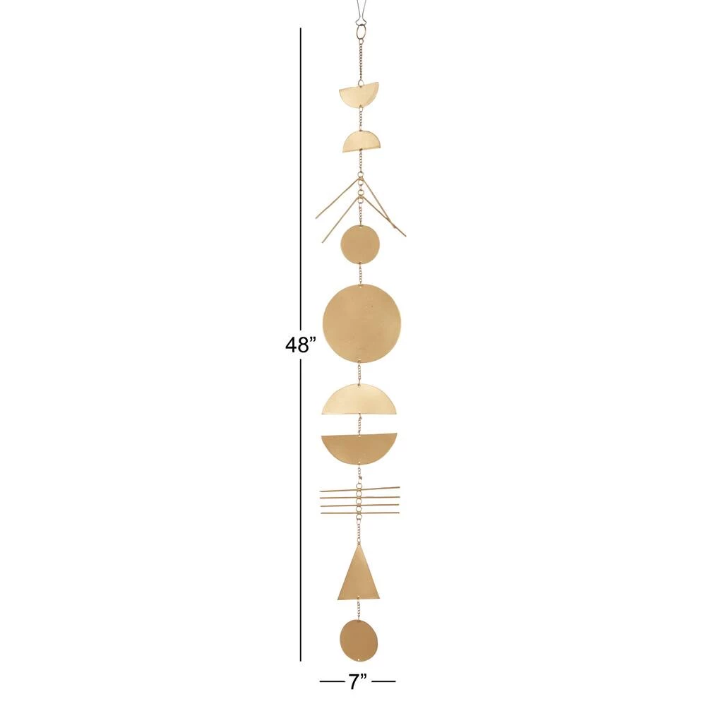 Discount 🥰 48" Gold Metal Eclectic Wind Chime, 2ct. by Ivory and Iris 🧨 4 Discount 🥰 48" Gold Metal Eclectic Wind Chime, 2ct. by Ivory and Iris 🧨 - Image 4
