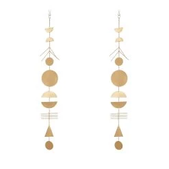 Discount 🥰 48" Gold Metal Eclectic Wind Chime, 2ct. by Ivory and Iris 🧨 15 Discount 🥰 48" Gold Metal Eclectic Wind Chime, 2ct. by Ivory and Iris 🧨 -Cheap Ivory and Iris Store D365731S 6