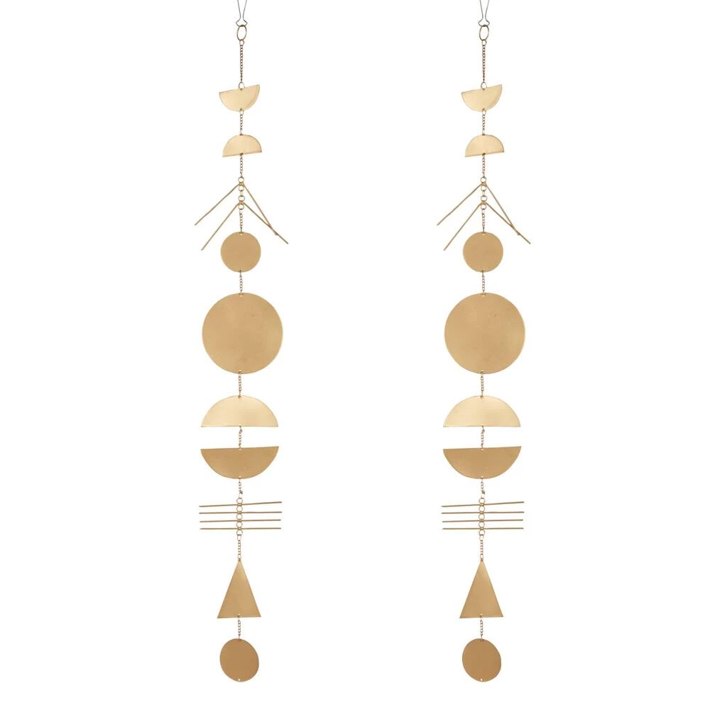 Discount 🥰 48" Gold Metal Eclectic Wind Chime, 2ct. by Ivory and Iris 🧨 7 Discount 🥰 48" Gold Metal Eclectic Wind Chime, 2ct. by Ivory and Iris 🧨 - Image 7