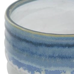 Flash Sale 🎉 Blue & White Porcelain Coastal Planter Set by Ivory and Iris 🛒 -Cheap Ivory and Iris Store D365733S 8