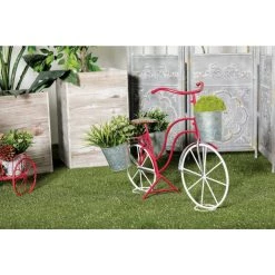 Top 10 ❤️ 31" Red Tin Vintage Bicycle Planter by Ivory and Iris ⌛ 13 Top 10 ❤️ 31" Red Tin Vintage Bicycle Planter by Ivory and Iris ⌛ -Cheap Ivory and Iris Store D365734S 7