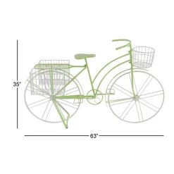 Wholesale 🌟 63" Green Tin Vintage Plant Stand by Ivory and Iris 🎉 -Cheap Ivory and Iris Store D365740S 6