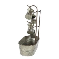 Buy 😀 34" Gray Iron Farmhouse Fountain by Ivory and Iris ⌛ -Cheap Ivory and Iris Store D365755S 3