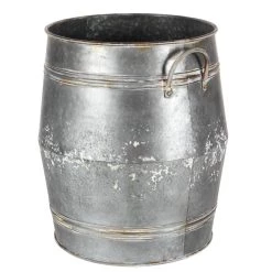 Hot Sale 🥰 Metal Farmhouse Planter Set 16", 20" & 24" by Ivory and Iris ⌛ -Cheap Ivory and Iris Store D365765S 3