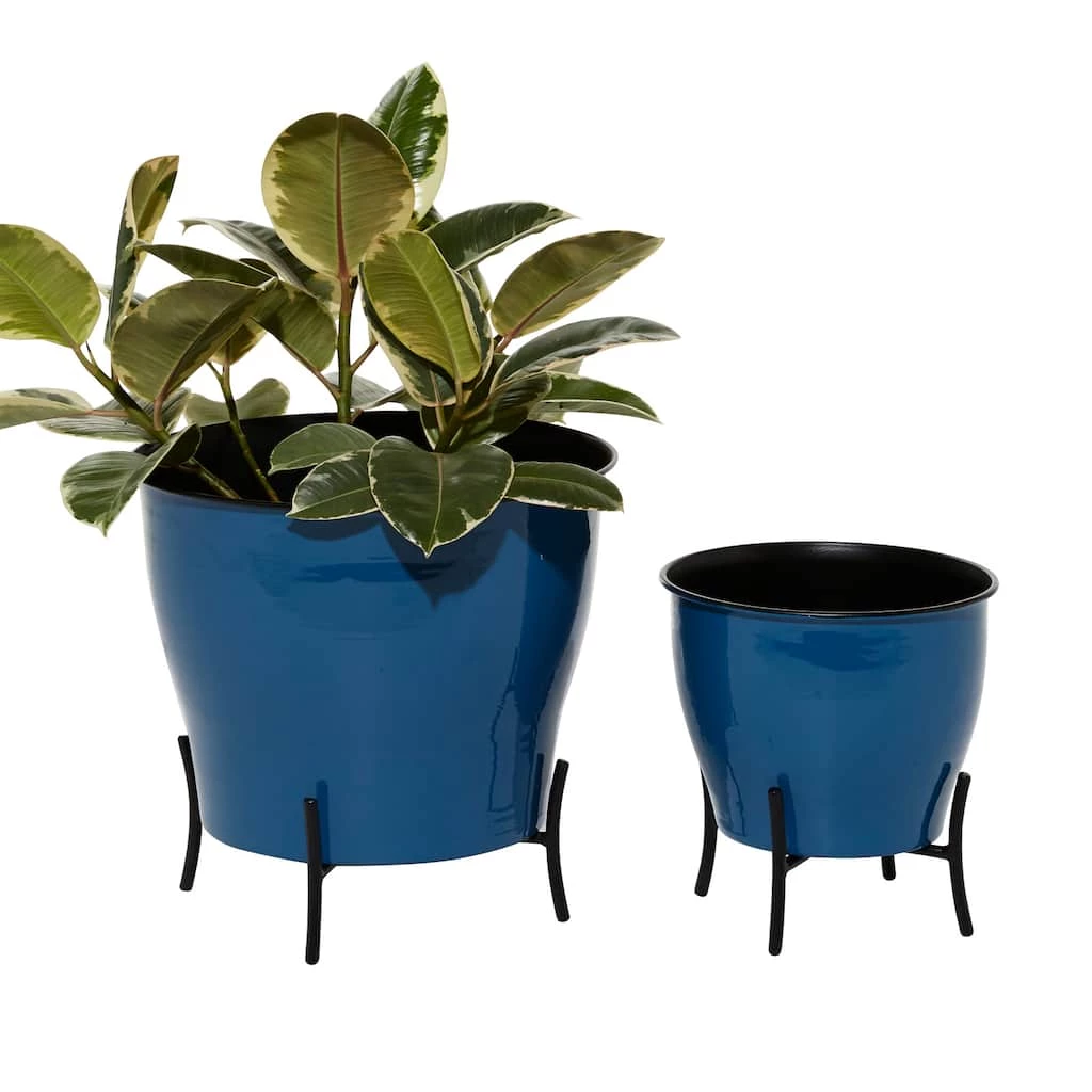 Deals π Blue Metal Farmhouse Planter Set 9" & 12" by Ivory and Iris π₯° 1 Deals π Blue Metal Farmhouse Planter Set 9" & 12" by Ivory and Iris π₯°