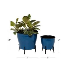 Deals π Blue Metal Farmhouse Planter Set 9" & 12" by Ivory and Iris π₯° 10 Deals π Blue Metal Farmhouse Planter Set 9" & 12" by Ivory and Iris π₯° -Cheap Ivory and Iris Store D365770S 5