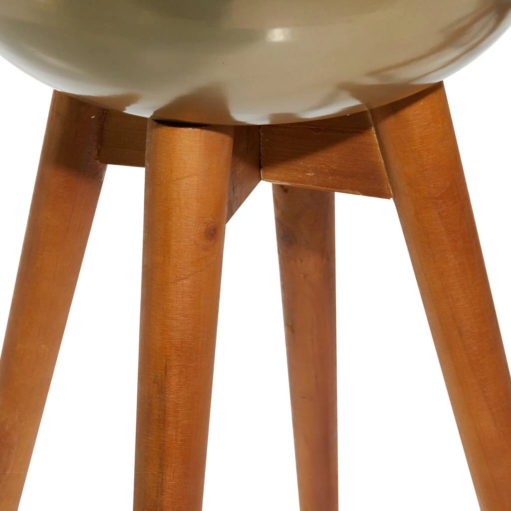 Deals π Gold Mango Wood Modern Planter Set 21" & 24" by Ivory and Iris π 3 Deals π Gold Mango Wood Modern Planter Set 21" & 24" by Ivory and Iris π - Image 3