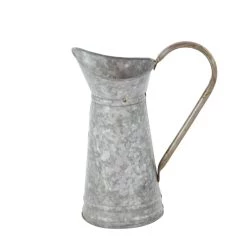 Budget ✨ 12" Iron Farmhouse Decorative Pitcher Vase by Ivory and Iris 🔥