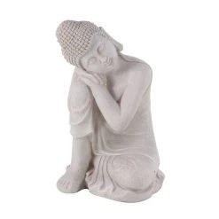 Best Pirce 💯 20" Gray Buddha Garden Sculpture by Ivory and Iris 🔔