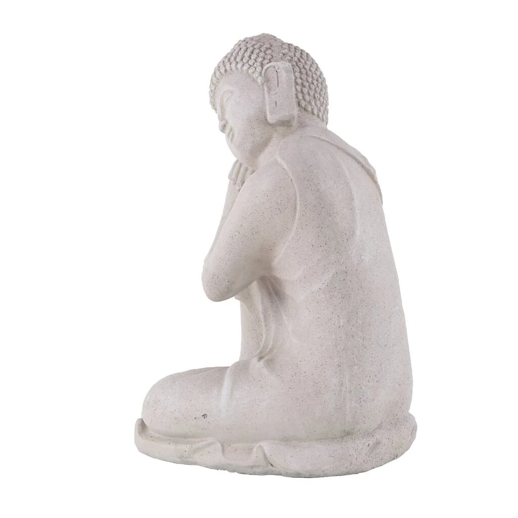 Best Pirce π― 20" Gray Buddha Garden Sculpture by Ivory and Iris π 4 Best Pirce π― 20" Gray Buddha Garden Sculpture by Ivory and Iris π - Image 4