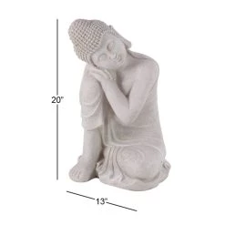 Best Pirce π― 20" Gray Buddha Garden Sculpture by Ivory and Iris π 9 Best Pirce π― 20" Gray Buddha Garden Sculpture by Ivory and Iris π -Cheap Ivory and Iris Store D365799S 7