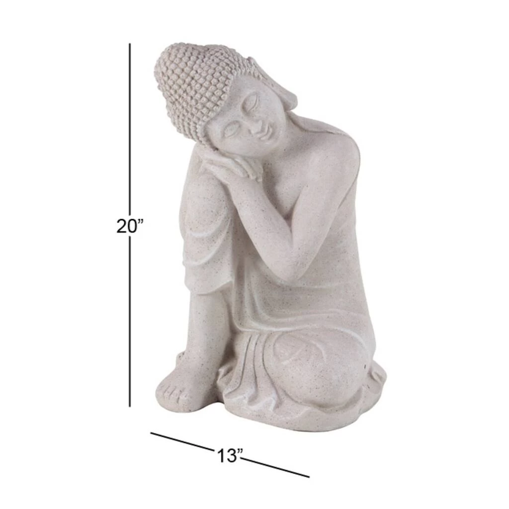 Best Pirce π― 20" Gray Buddha Garden Sculpture by Ivory and Iris π 5 Best Pirce π― 20" Gray Buddha Garden Sculpture by Ivory and Iris π - Image 5