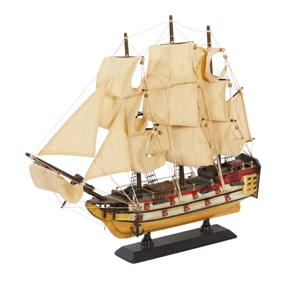 Brand new π 15" Wooden Coastal Sailboat Sculpture by Ivory and Iris β¨ 4 Brand new π 15" Wooden Coastal Sailboat Sculpture by Ivory and Iris β¨ - Image 4