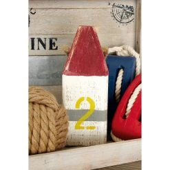 Best Sale π 10" Multicolored Wood Coastal Buoy Sculpture Set by Ivory and Iris π₯ 7 Best Sale π 10" Multicolored Wood Coastal Buoy Sculpture Set by Ivory and Iris π₯ -Cheap Ivory and Iris Store D366558S 10