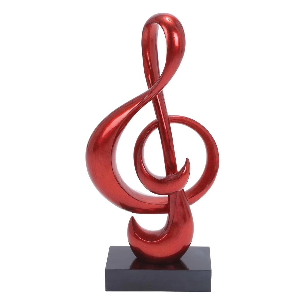 Best Pirce π 33" Red Polystone Contemporary Abstract Sculpture by Ivory and Iris π 1 Best Pirce π 33" Red Polystone Contemporary Abstract Sculpture by Ivory and Iris π