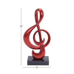 Best Pirce π 33" Red Polystone Contemporary Abstract Sculpture by Ivory and Iris π 21 Best Pirce π 33" Red Polystone Contemporary Abstract Sculpture by Ivory and Iris π -Cheap Ivory and Iris Store D366593S 10