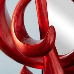 Best Pirce π 33" Red Polystone Contemporary Abstract Sculpture by Ivory and Iris π 20 Best Pirce π 33" Red Polystone Contemporary Abstract Sculpture by Ivory and Iris π -Cheap Ivory and Iris Store D366593S 9