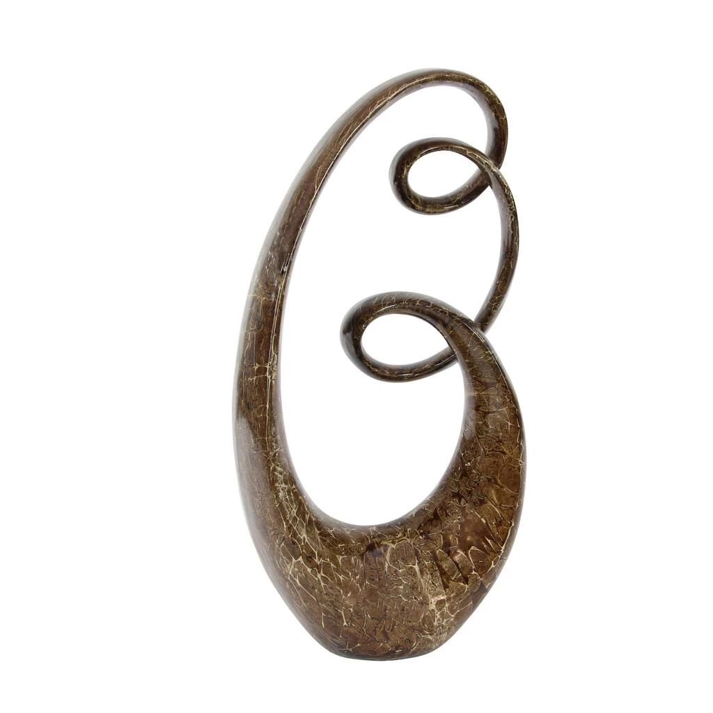 Best Sale π 31" Brown Abstract Sculpture by Ivory and Iris π 2 Best Sale π 31" Brown Abstract Sculpture by Ivory and Iris π - Image 2