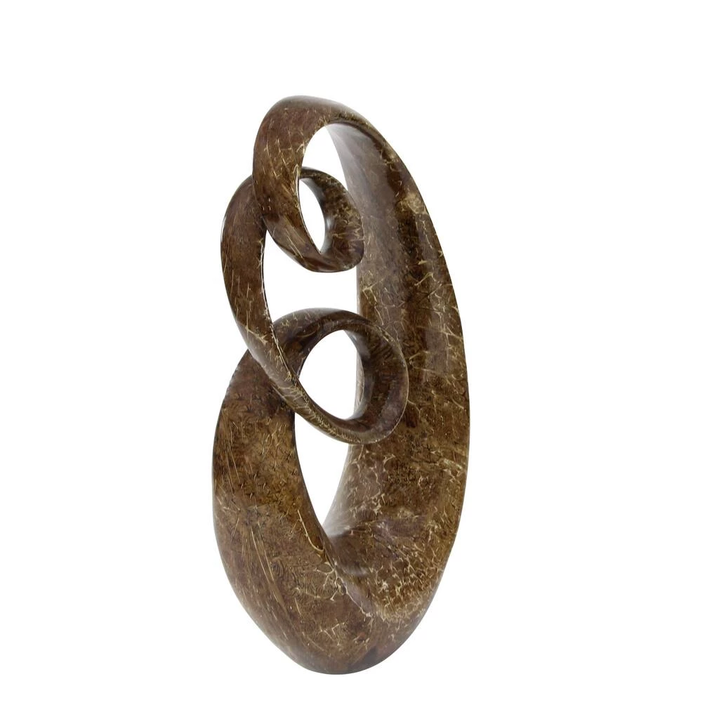 Best Sale π 31" Brown Abstract Sculpture by Ivory and Iris π 5 Best Sale π 31" Brown Abstract Sculpture by Ivory and Iris π - Image 5