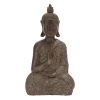 Best Sale 🤩 21" Brown Bohemian Polystone Buddha Sculpture by Ivory and Iris 👍