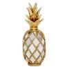 Best deal ✨ 15" Gold Mirror Glam Decorative Pineapple by Ivory and Iris 🤩