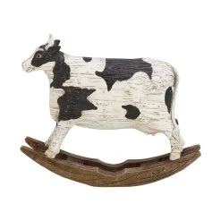 Brand new π 12" Farmhouse Cow Sculpture by Ivory and Iris β