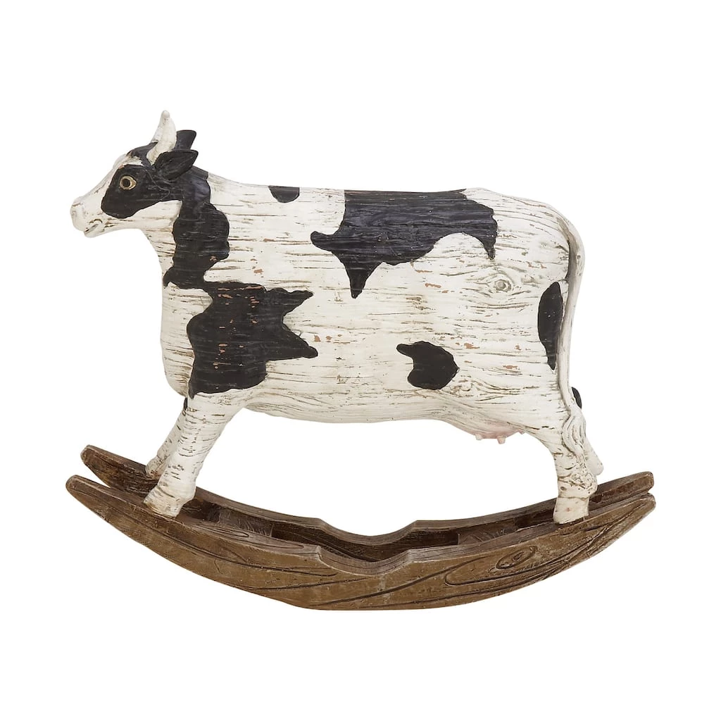 Brand new π 12" Farmhouse Cow Sculpture by Ivory and Iris β 1 Brand new π 12" Farmhouse Cow Sculpture by Ivory and Iris β