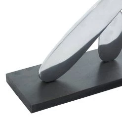 Best Sale 🔔 17" Silver Kitchen Utensil Sculpture by Ivory and Iris 🥰 -Cheap Ivory and Iris Store D366661S 3