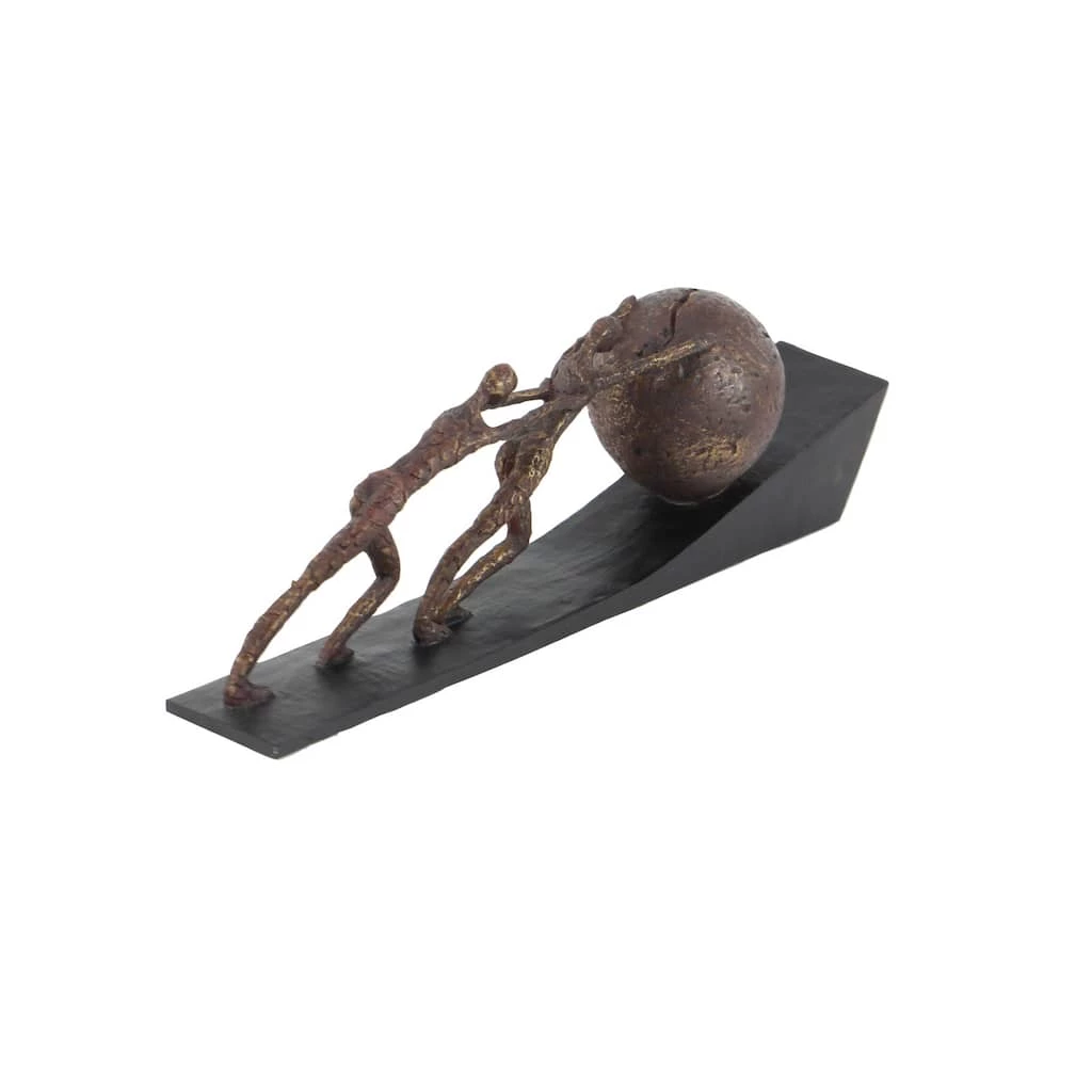 Best Sale π 23" Brown Polystone Industrial Sportsman Sculpture by Ivory and Iris 𧨠2 Best Sale π 23" Brown Polystone Industrial Sportsman Sculpture by Ivory and Iris 𧨠- Image 2