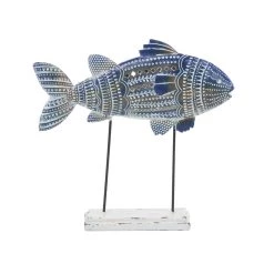 Best Sale π₯ Blue Metal Coastal Fish Sculpture Set by Ivory and Iris β 14 Best Sale π₯ Blue Metal Coastal Fish Sculpture Set by Ivory and Iris β -Cheap Ivory and Iris Store D366685S 5