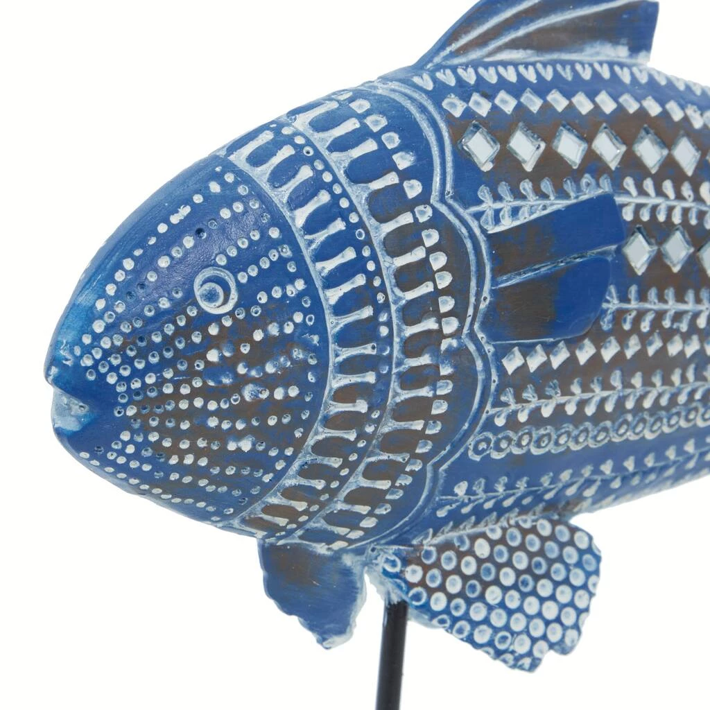 Best Sale π₯ Blue Metal Coastal Fish Sculpture Set by Ivory and Iris β 3 Best Sale π₯ Blue Metal Coastal Fish Sculpture Set by Ivory and Iris β - Image 3