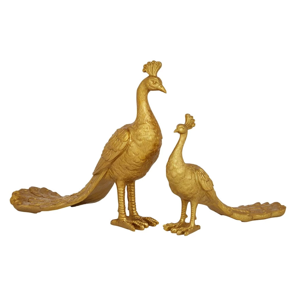Best Sale π₯° Gold Peacock Sculpture Set by Ivory and Iris 𧨠1 Best Sale π₯° Gold Peacock Sculpture Set by Ivory and Iris π§¨